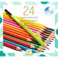 Djeco Watercolour Pencils 24 pcs