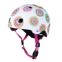 Micro S 48-53 cm colorful dots children's helmet