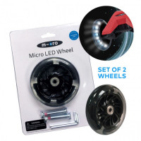 Micro LED sprednji kolesi za skiro Mini 