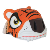 Crazy animal 49-55 cm tiger oranžna otroška čelada
