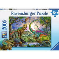 Ravensburger puzzle dinosaurs, 200 pieces