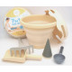Compactoys 7in1 sand toys beige