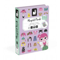 Magnetna knjiga - dekliška oblačila