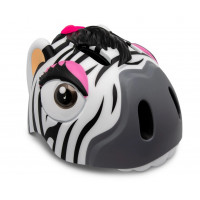Crazy animal 49-55 cm zebra otroška čelada