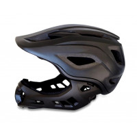 Crazy safety full face helmet black 53-58 cm