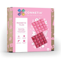 Connetix pastel pink&berry base plate 2 pc 