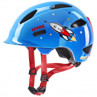 Uvex 50-54 cm Oyo style blue rocket children's helmet