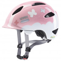 Uvex 50-54 cm Oyo style butterfly pink children's helmet