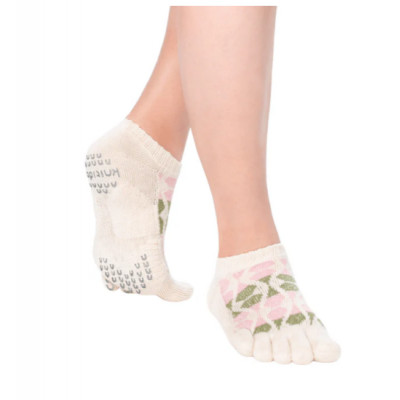 Knitido socks Mori Balance ivory/pink