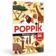 Poppik educational poster and stickers Savanna