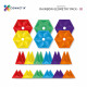 Connetix Rainbow Geometry Pack 30 kosov