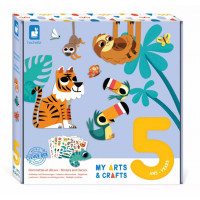 Janod set of stickers and shapes 5 +