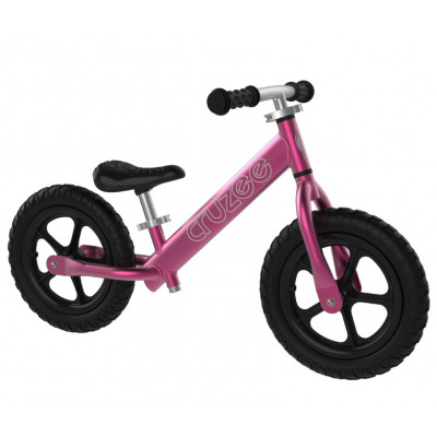 Cruzee balance bike pink