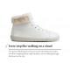 Ahinsa winter sneakers Tara 2.0 white